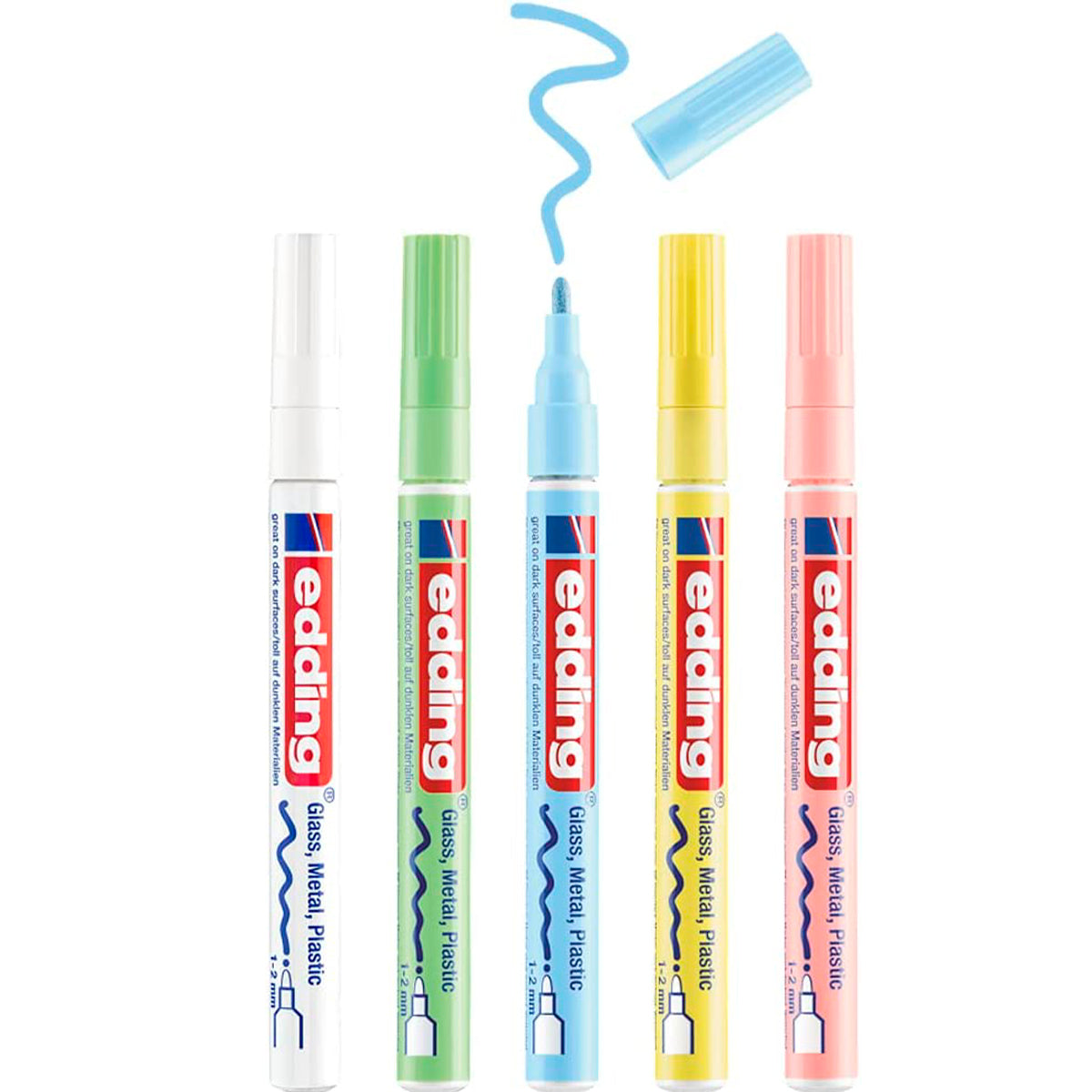 Kit manualidades Gloss Estuche Dale color a tu mundial con edding