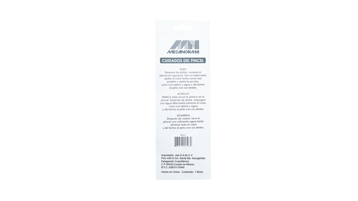 Pinceles Sinteticos Mecanorma Delineador Bl C/12 Surt