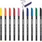 Rotulador edding 1200 Punta Fibra 1mm Papel Estuche Metal C/10 Piezas