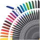 Rotulador Edding 1200 Papel Punta Fibra 1mm Estuche Metal C/20 Piezas