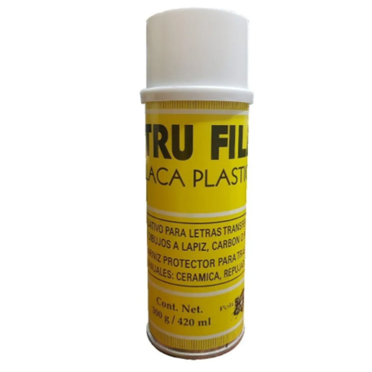 Laca Plastica Tru Film Trasnparente Brillante 420 Ml 1 Pieza