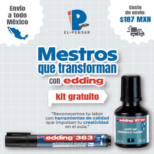 Kit Maestros que transforman con edding