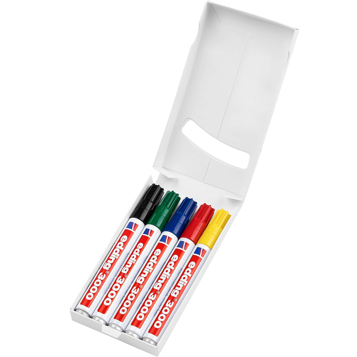 Edding 3000 Permanent Marker Refillable 1.5-3mm Pk/5