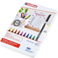 Rotulador edding 1200 Punta Fibra 1mm Papel Estuche Metal C/10 Piezas