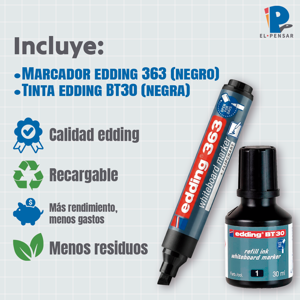 Kit Maestros que transforman con edding