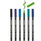 Rotuladores Edding 4200 Ceramica Porcelana Punta Pincel 1-4mm Estuche c/6 piezas