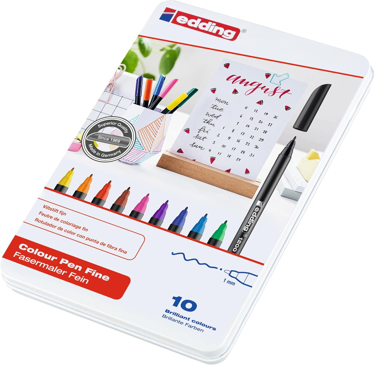 Kit manualidades Papel Dale Color A Tu Mundial Con edding