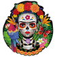 Rompecabezas Evaflex La Catrina Arte Folk Cultural Mexicano C/150 Piezas