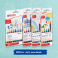 Rotulador Edding 1200 Glitter Punto Fino 1mm Set C/5 Piezas