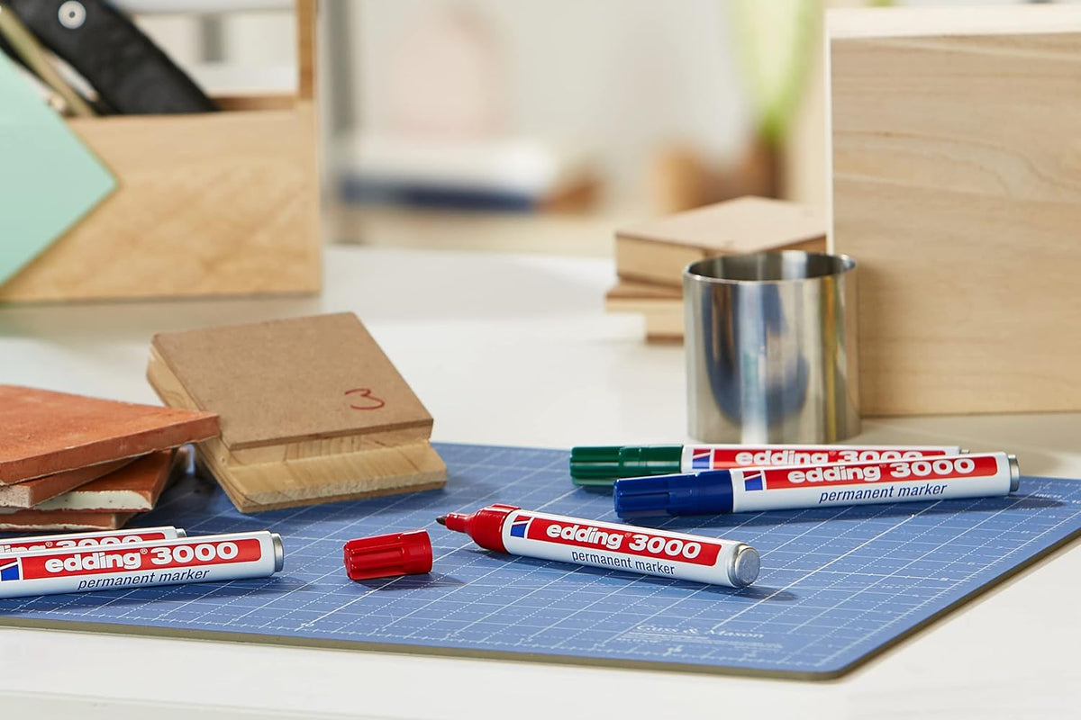 Edding 3000 Permanent Marker Refillable 1.5-3mm Pk/5