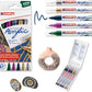 Kit manualidades Acrílico Dale color a tu mundial con edding