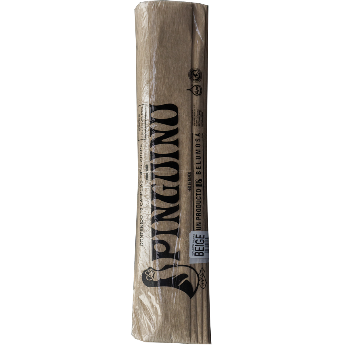 Papel Crepe Pingüino Belumosa 1 Bolsa C/10 pliegos