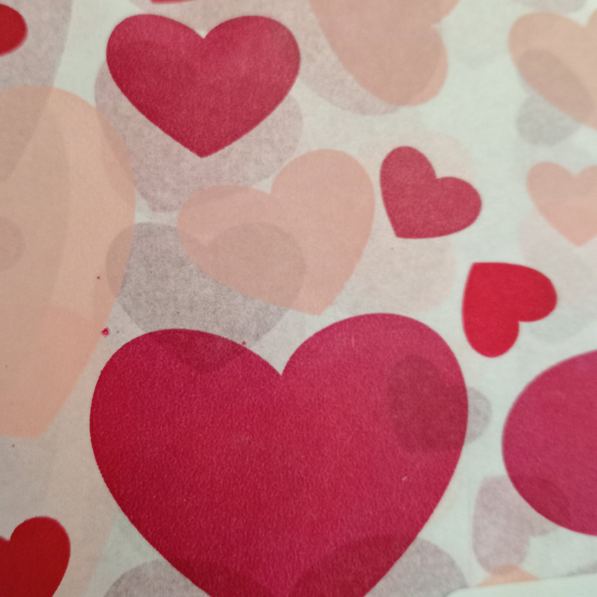 Papel China Pingüino Belumosa Bolsa C/100 Pliegos Corazones 50*75cm