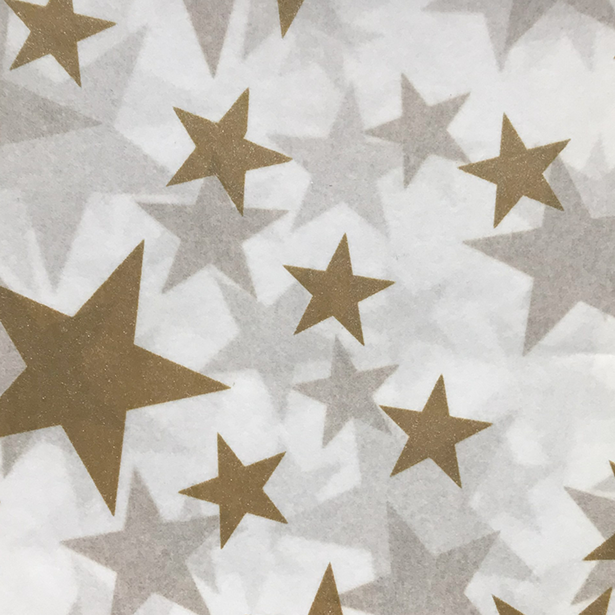 Papel China Pingüino Belumosa Bolsa C/100 Pliegos Estrella Oro 50*75cm
