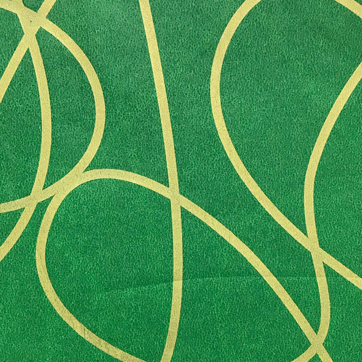 China Paper Penguin Belumosa Bag W/100 Sheets Filigree Green Gold 50*75cm