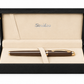 Pluma Fuente Scrikss Oskar 39 Café Oro Rosa con Estuche