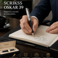 Boligrafo Scrikss Oscar 39 Negro Cromo Metalico Estuche