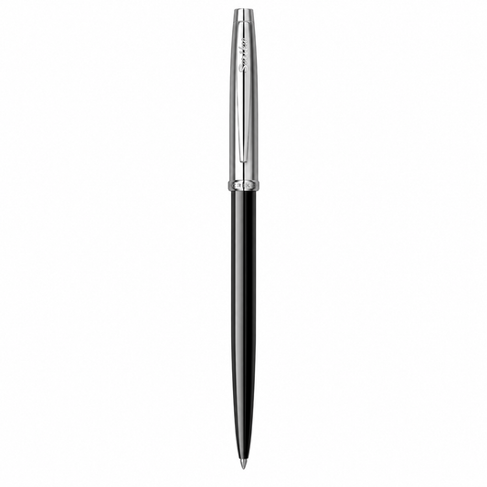 Bolígrafo Scrikss 108 Sky Negro Cromo