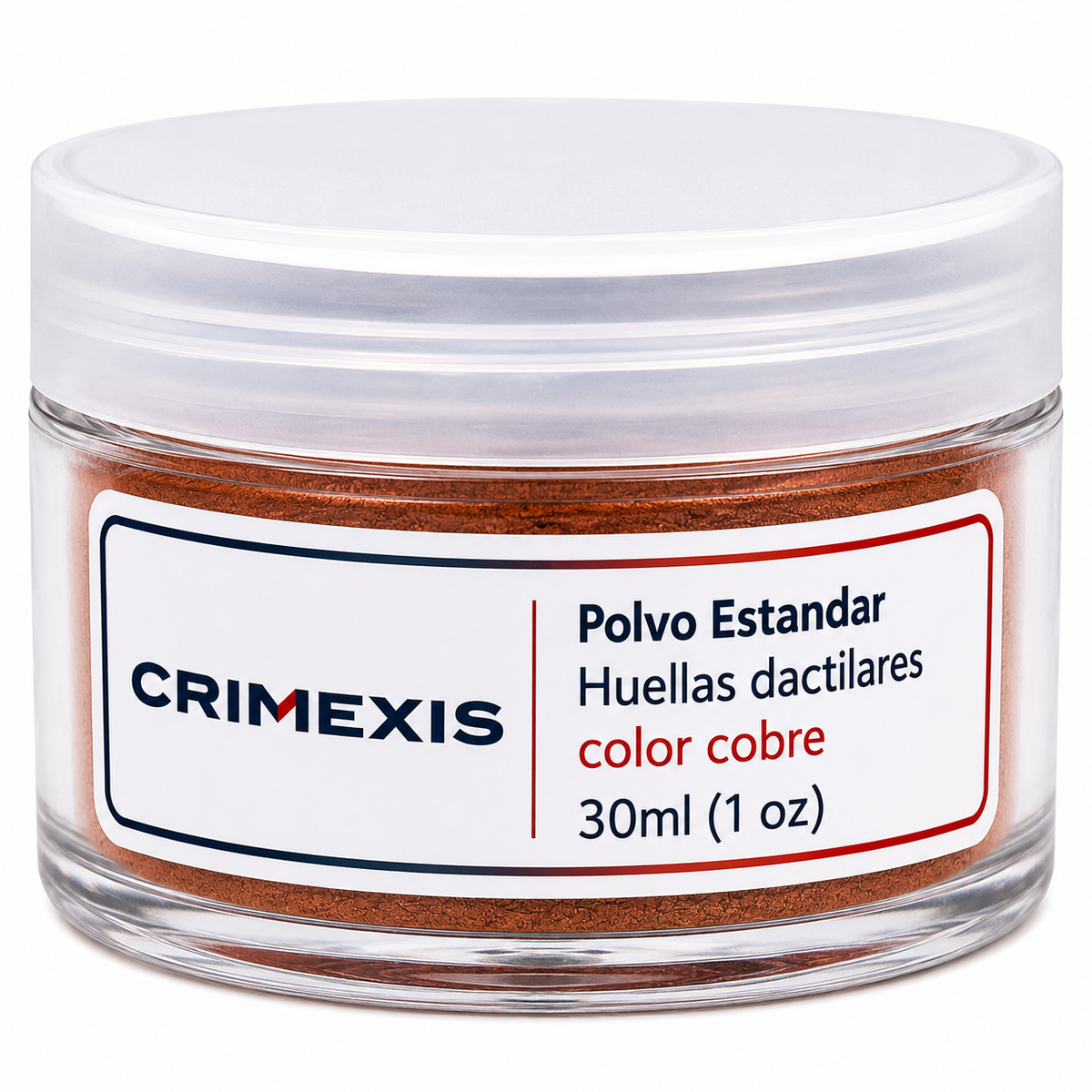 Polvo Para Huellas Dactilares Crimexis Estandar Cobre Metalico 30ml