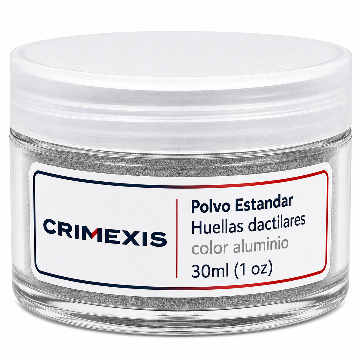 Polvo Para Huellas Dactilares Crimexis Estandar Aluminio Metalico 30ml