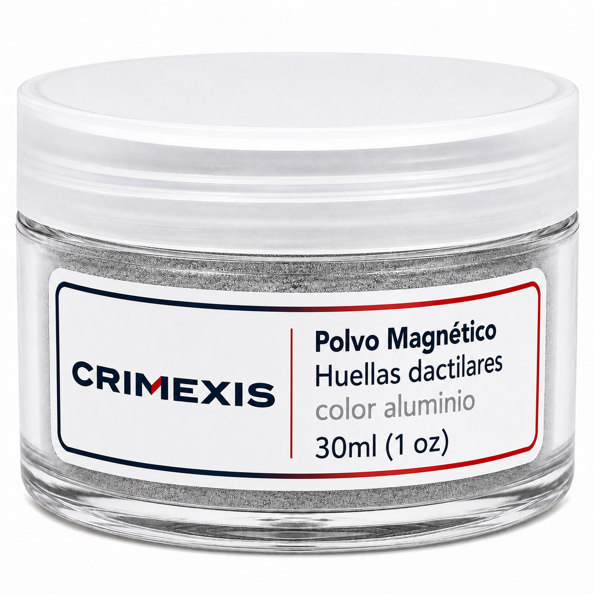 Crimexis Magnetic Fingerprint Powder Metallic Aluminum Color 30ml