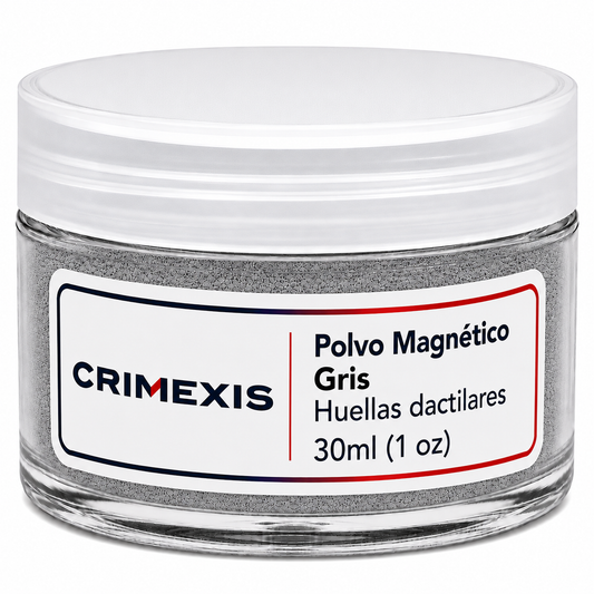 Polvo Magnetico Para Huellas Dactilares Gris 30ml
