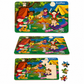 Rompecabezas Madera Evaflex Fogata C20 Piezas 20x30cm Infantil Didactico Educativo Armable Juego