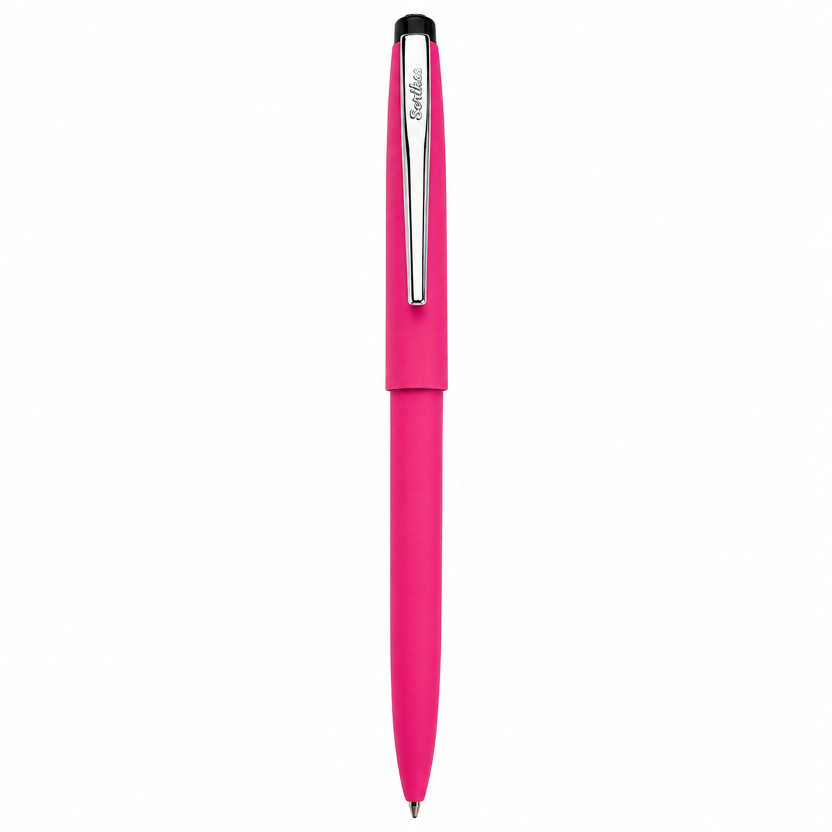 Bolígrafo Scrikss F108 Rosa Metálico Tinta Negra