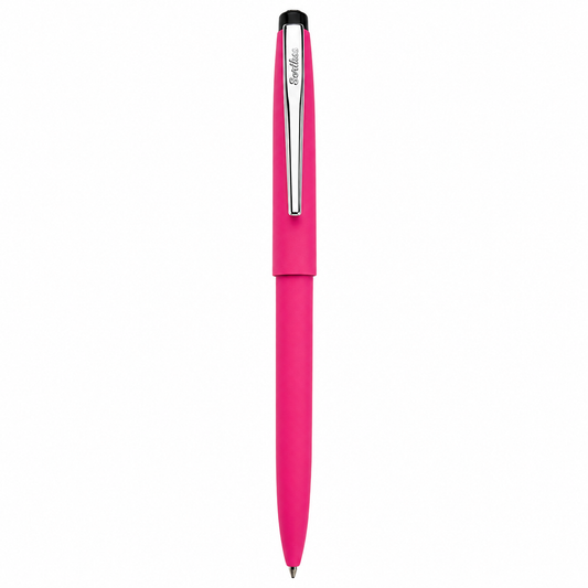Bolígrafo Scrikss F108 Rosa Metálico Tinta Negra