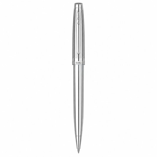 Boligrafo Scrikss Oskar 39 Cromo Metalico Estuche