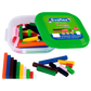 Juego Didactico Evaflex Plastico Regletas De Cuisenaire C/74