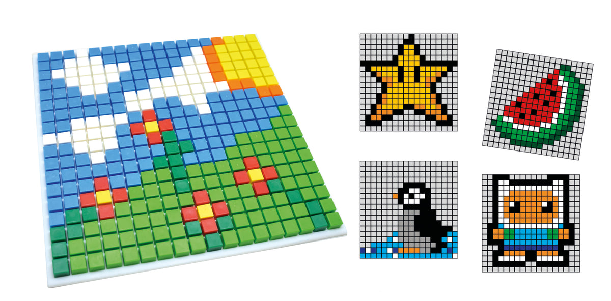 Evaflex Pixelin Didactic Game C/Notebook board YC/1000
