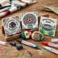 Kit manualidades Acrílico Dale color a tu mundial con edding