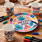 Kit manualidades Ceramica y Porcelana Dale color a tu mundial con edding