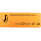 Papel China Pingüino Belumosa Bolsa C/100 Pliegos Naranja Fosforescente 50*75cm