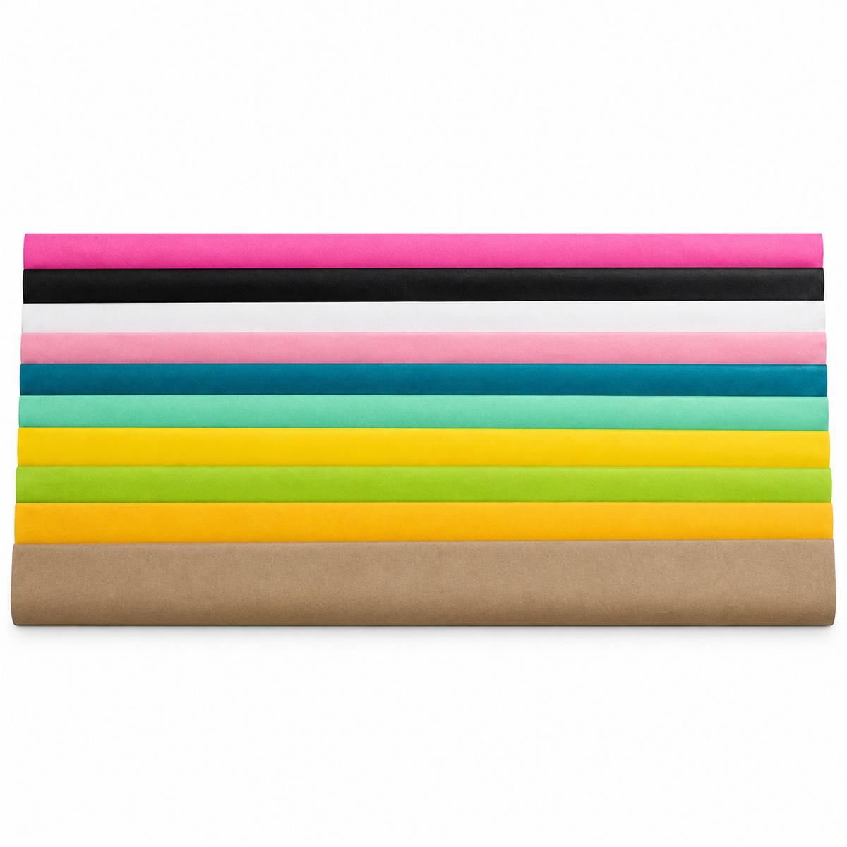 Papel China Pingüino Multicolor 75x50cm 100 Pliegos Pack5