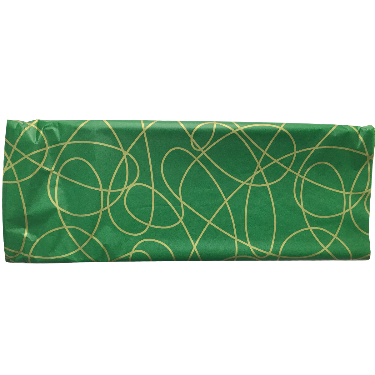 China Paper Penguin Belumosa Bag W/100 Sheets Filigree Green Gold 50*75cm