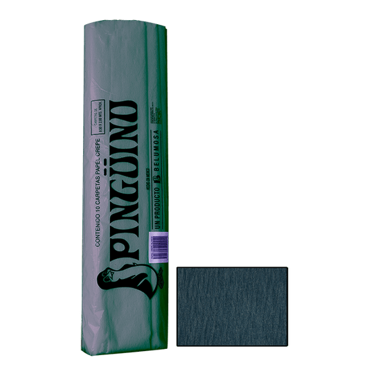 Papel Crepe Pingüino Belumosa 1 Bolsa C/10 pliegos Verde Seco