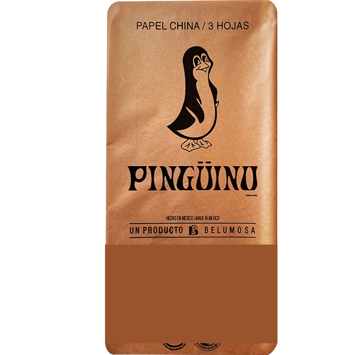 Pingüino Belumosa Metallic Tissue Paper Bag with 100 sheets