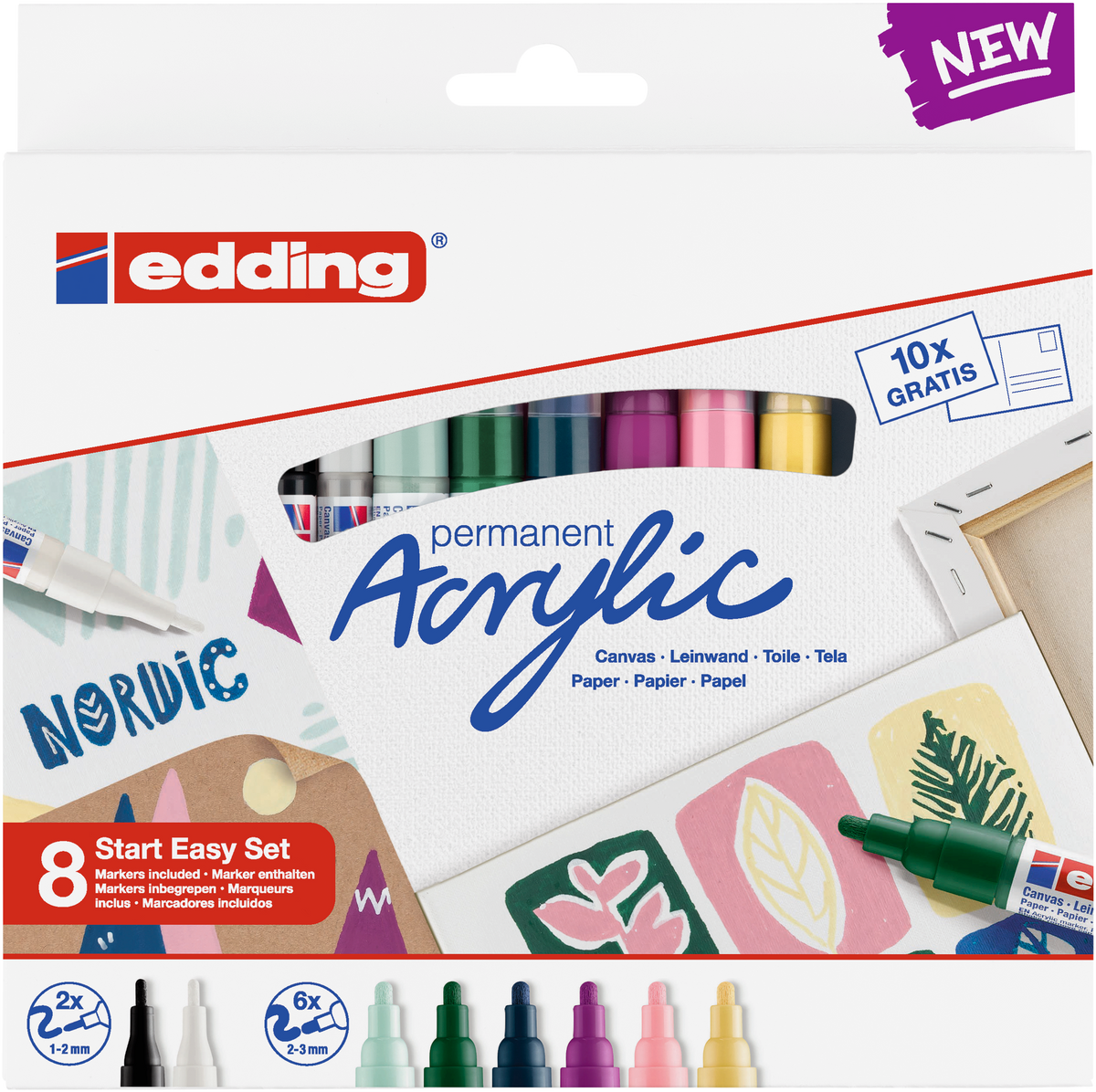 Edding Acrylic Markers