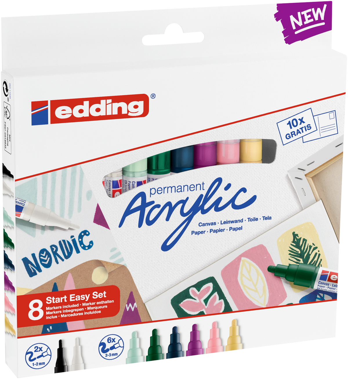 Edding Acrylic Markers