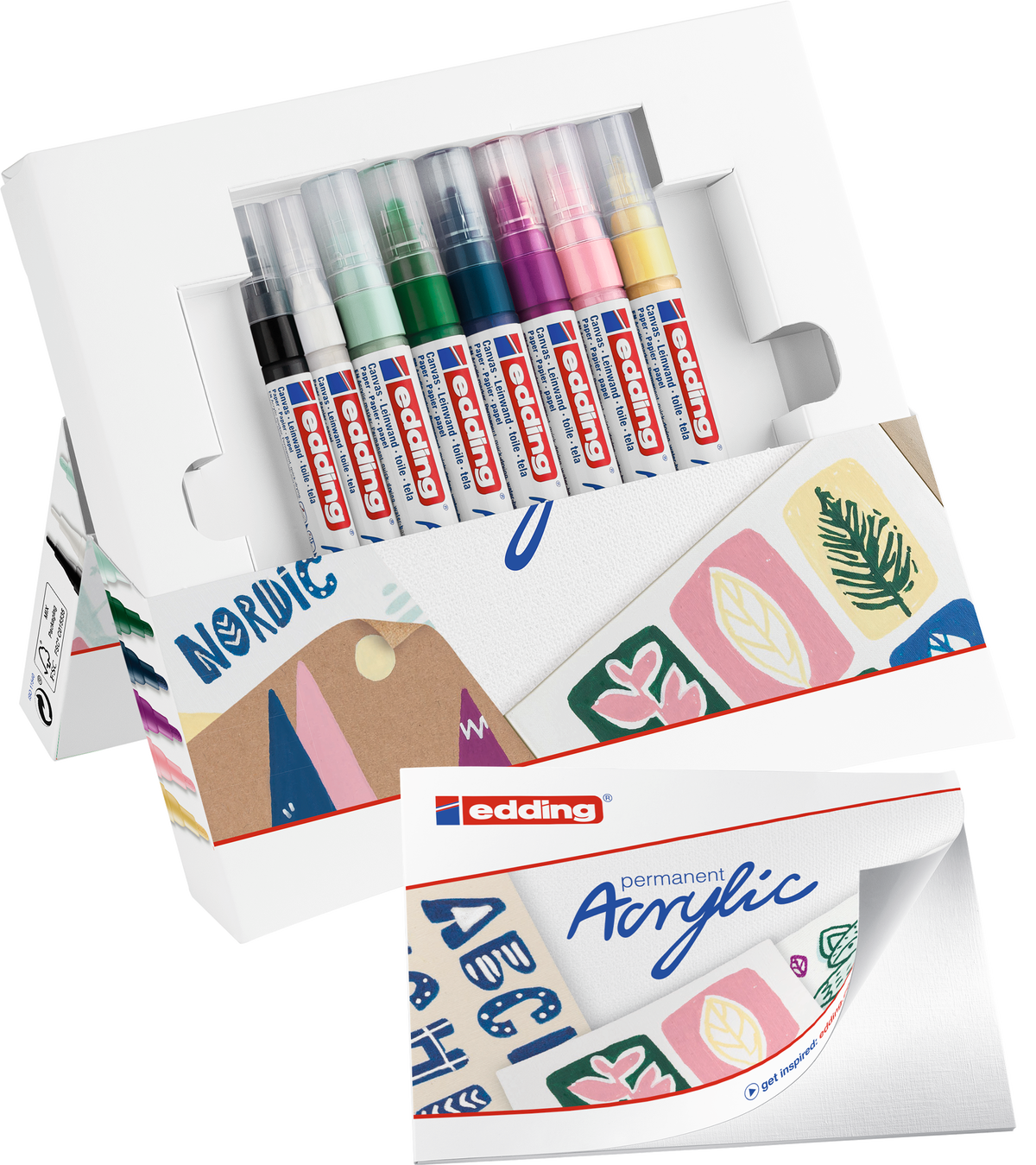 Edding Acrylic Markers