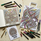 Kit manualidades Papel Dale Color A Tu Mundial Con edding