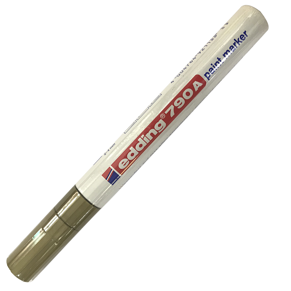 MARCADOR EDDING 790A PERMANENTE TINTA ESPEC 2-4mm