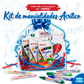 Kit manualidades Acrílico Dale color a tu mundial con edding