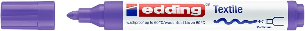 Marcador Edding 4500 Textil Punta Conica 2-3mm