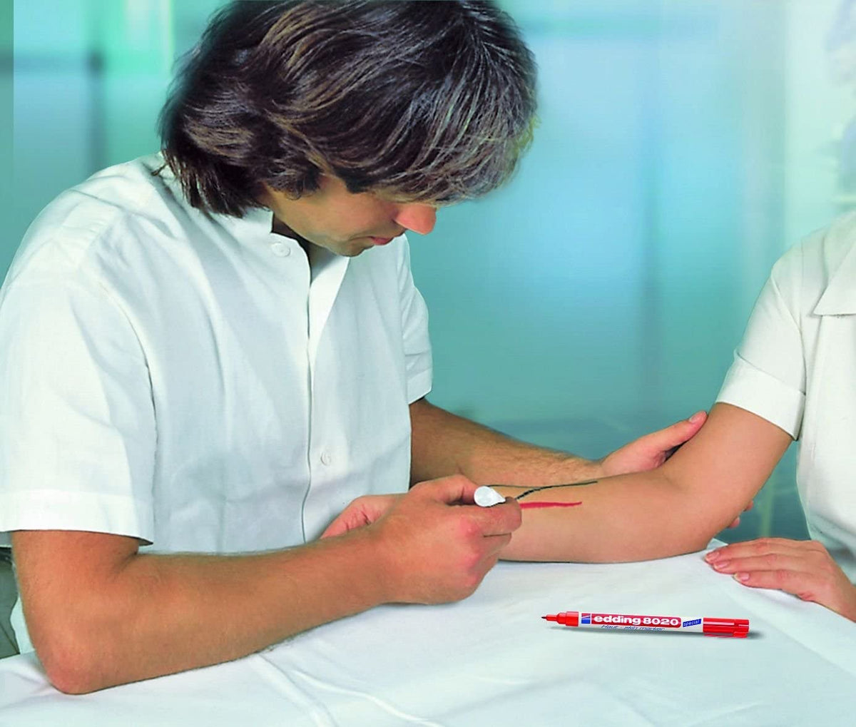 Edding 8020 Skin Marker Dermatologist Tested 1mm Box of 10
