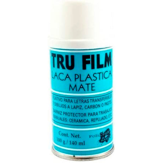 Laca Plastica Mate Tru Film 140ml Spray Serigrafia