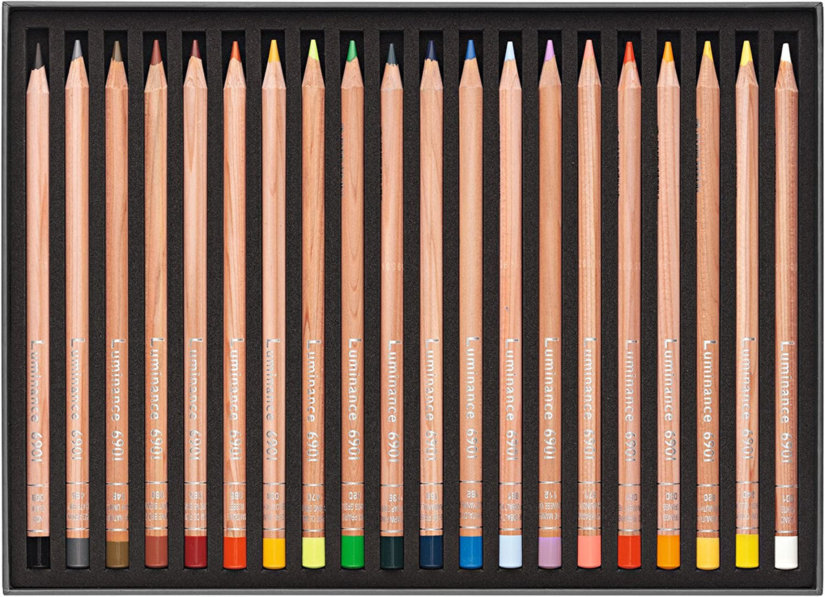 Lapices De Color Caran D'ache Luminance Estuche C/20 Colores