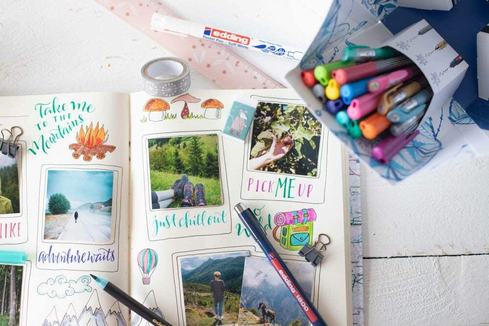 Happy Edding Big Box 69+1 Mezclador Colores Surtidos 70 Piezas Papel